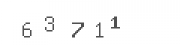 Please type these squiggly numbers