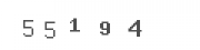 Please type these squiggly numbers
