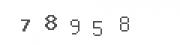 Please type these squiggly numbers