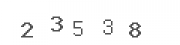 Please type these squiggly numbers