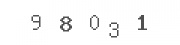Please type these squiggly numbers